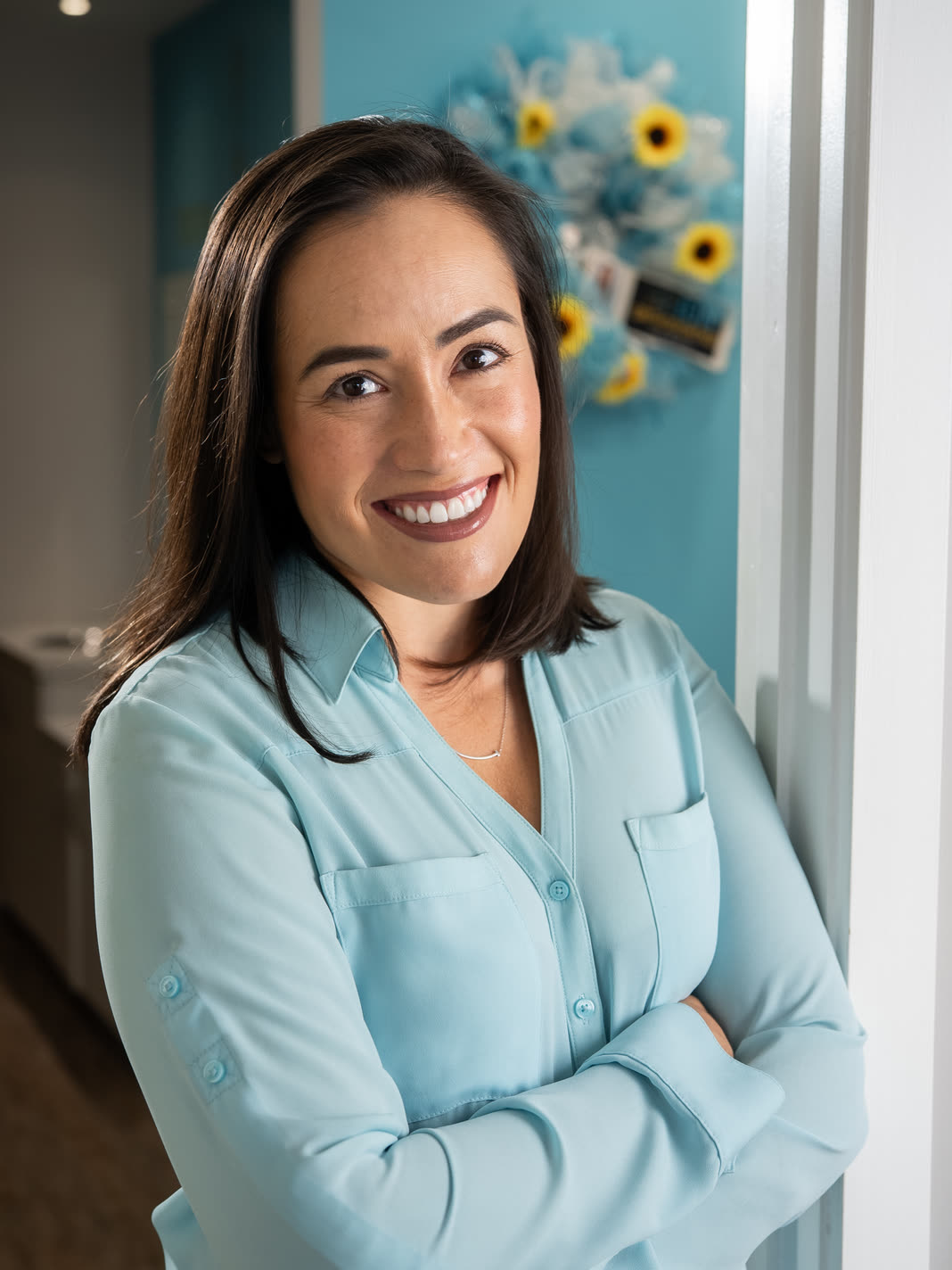 Dr. Marcela Radojevic, board-certified orthodontist, in the ION Orthodontics treatment bay in Port St. Lucie